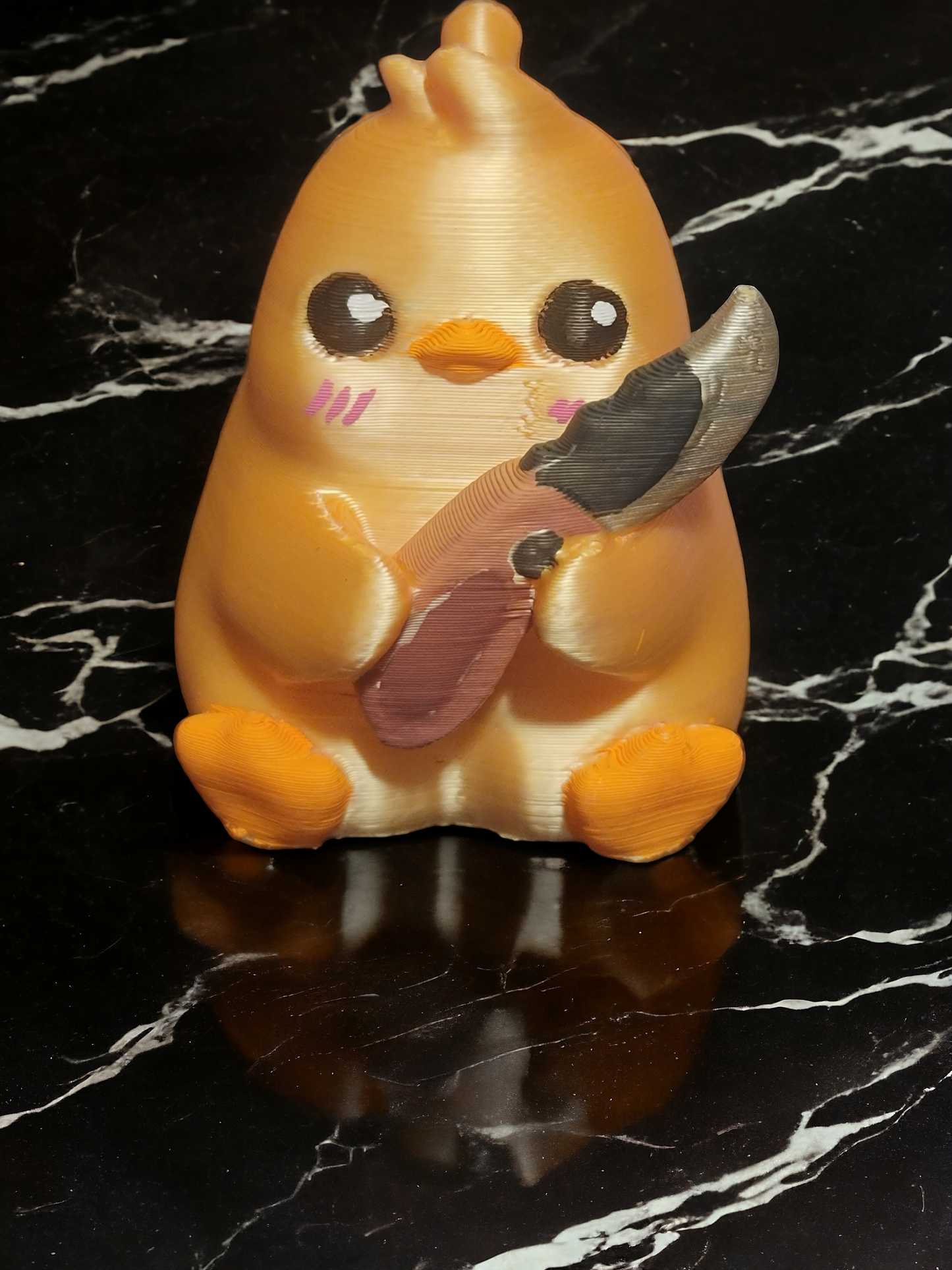 Stabby Duck Keychain